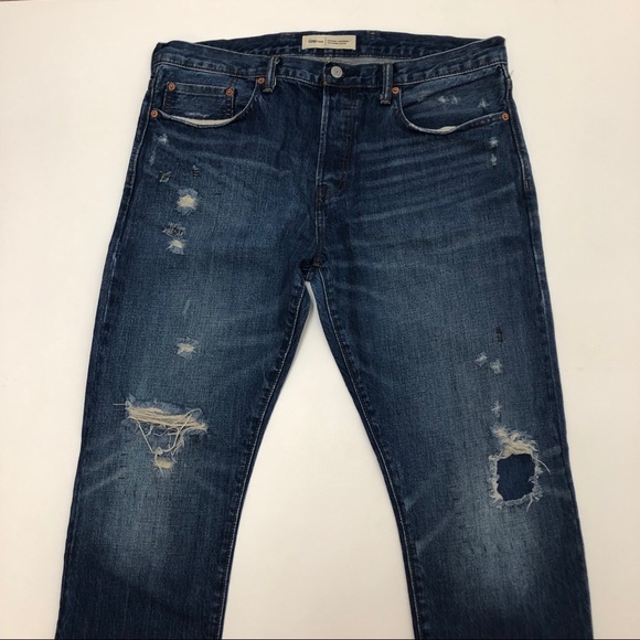GAP Other - Gap Kaihai Selvedge Denim Distressed Jeans 36X32